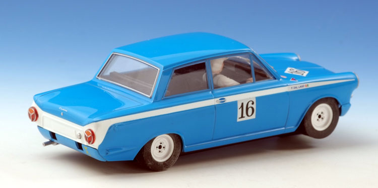 SCALEXTRIC Ford Lotus Cortina - light blue